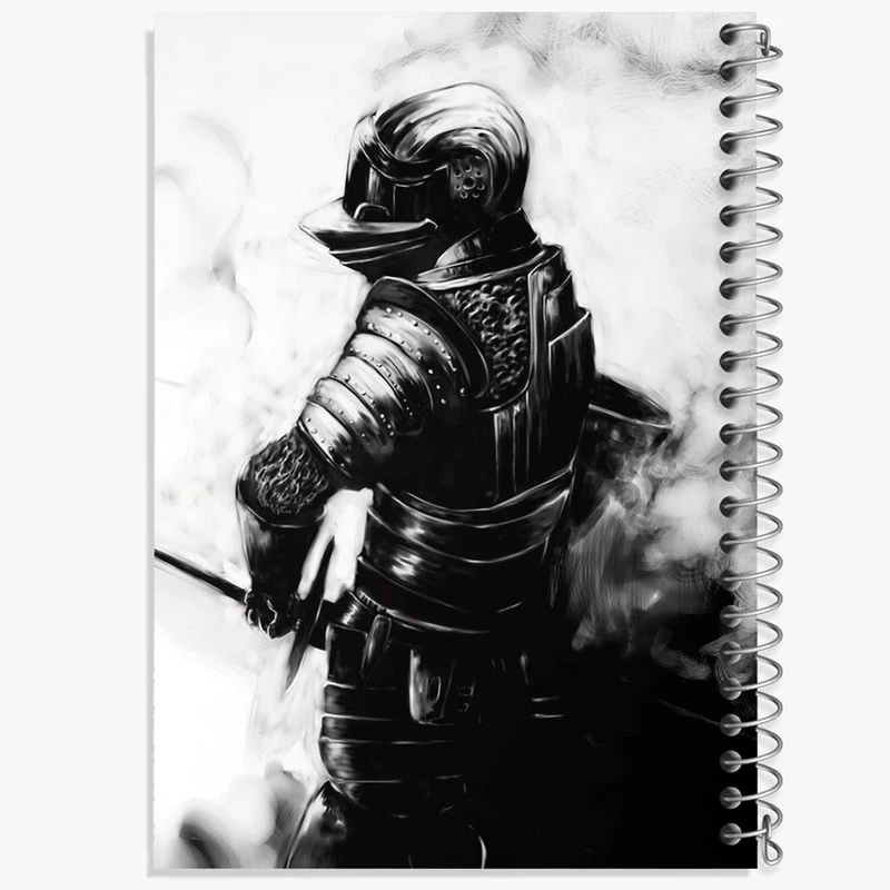 دفتر نقاشی 50 برگ خندالو مدل بازی ارواح شیطانی Demon's Souls کد 28659