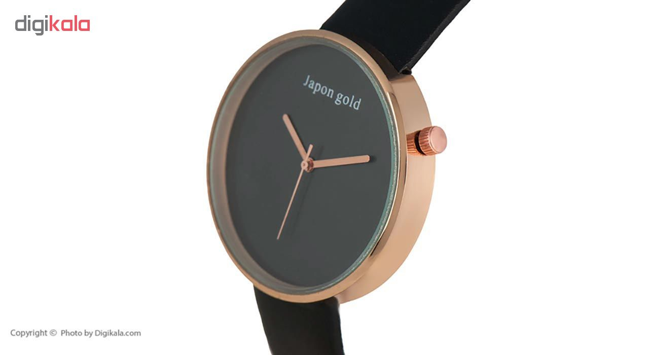 ساعت مچی عقربه ای ژاپن گلد مدل BL02