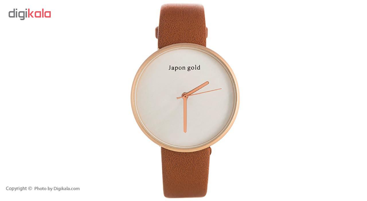 ساعت مچی عقربه ای ژاپن گلد مدل BL09