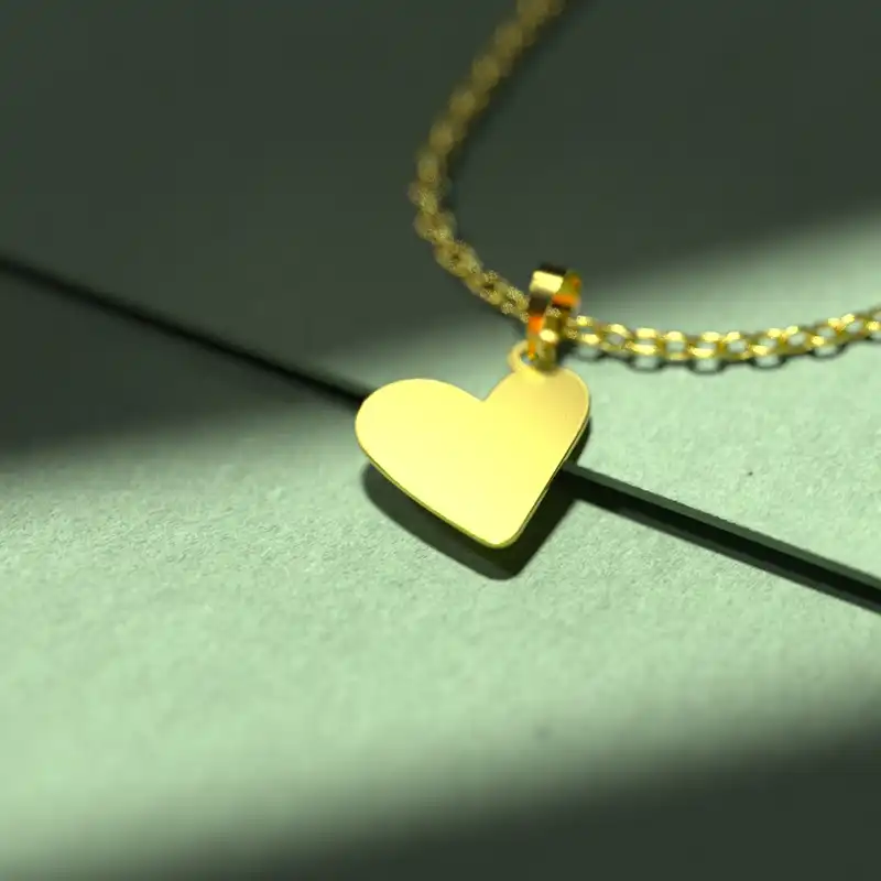 گردنبند طلا 18 عیار زنانه مدوپد مدل حرف j کد CA10850