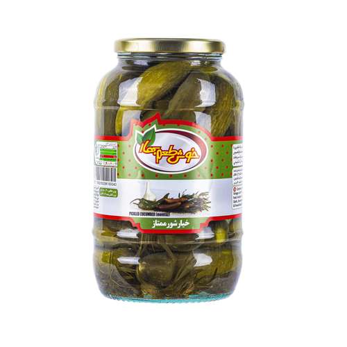 خیارشور ممتاز خوش طعم بهار - 1.5 کیلوگرم