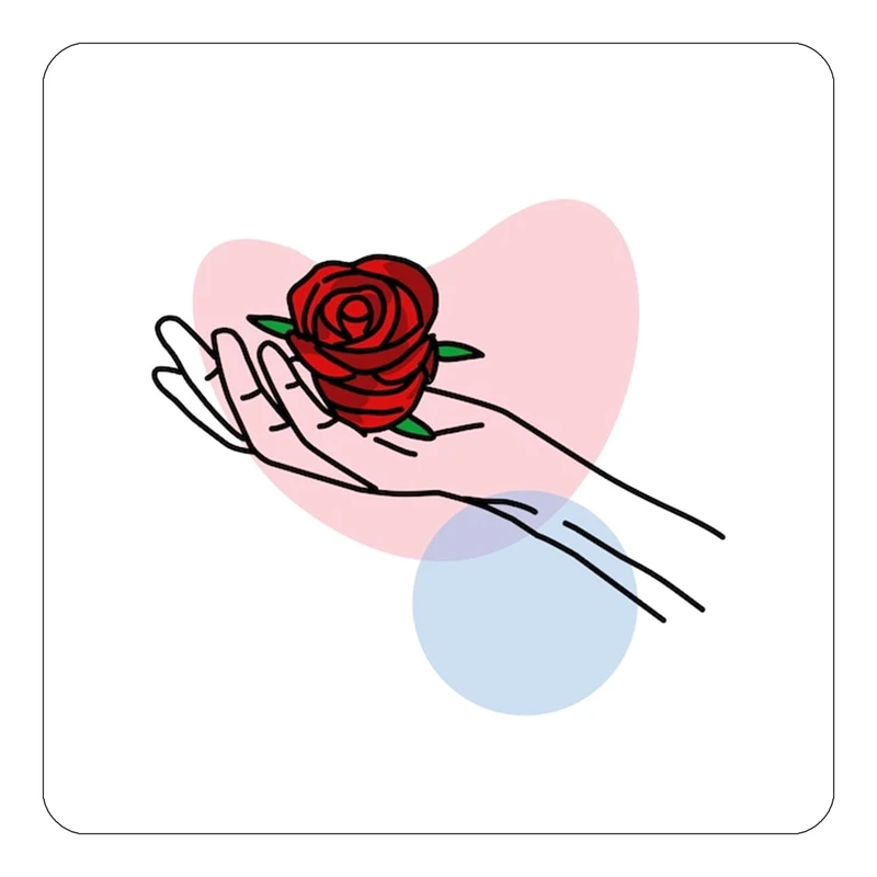 مگنت کاکتی طرح عاشقانه مدل mp40807