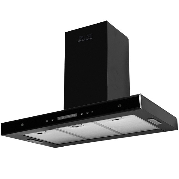 هود شومینه ای میلاد مدل مارال مشکی سایز 90