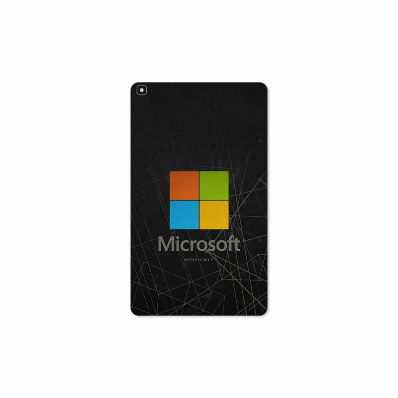 برچسب پوششی ماهوت مدل Microsoft-Logo مناسب برای تبلت سامسونگ Galaxy Tab A 8.0 2019 T295