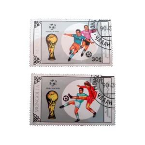 تمبر یادگاری مدل فوتبال کد bc-1776 مجموعه 2 عددی