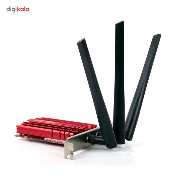 کارت شبکه بیسیم، دو بانده و PCI Express ایسوس مدل PCE-AC68 main 1 7