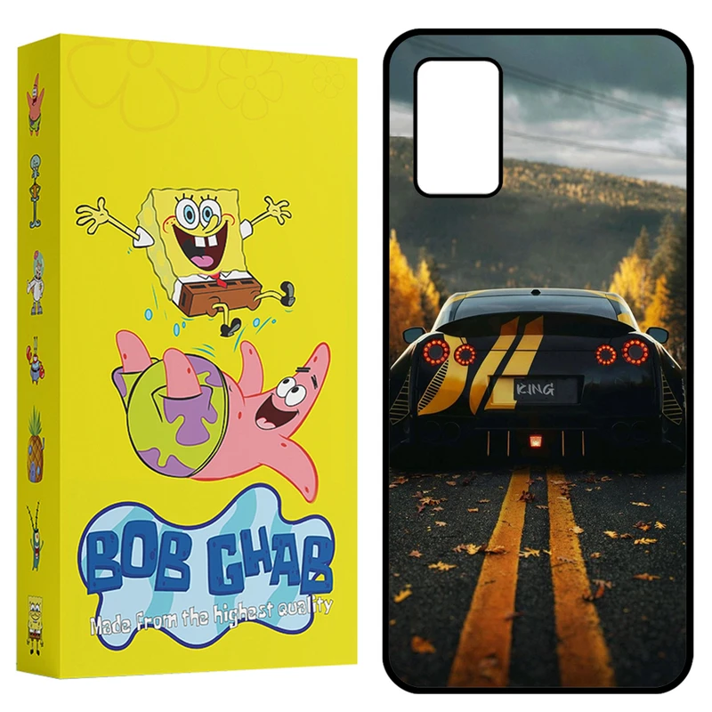 کاور باب قاب طرح ماشین مدل BCPA03S مناسب برای گوشی موبایل سامسونگ Galaxy A02s / M02s / A03s / F02s