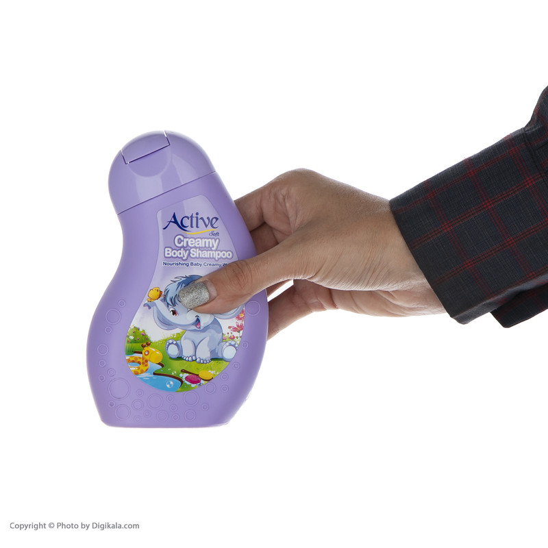 شامپو بدن کرمی کودک اکتیو مدل Purple مقدار 250 گرم