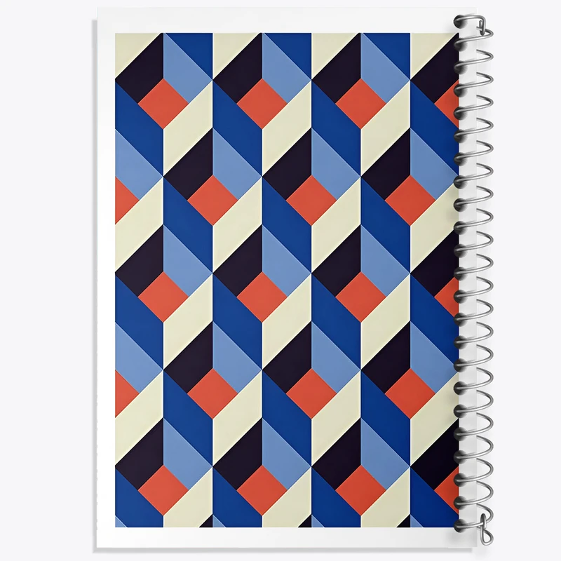 دفتر مشق 100 برگ خندالو طرح پترن کد N4581