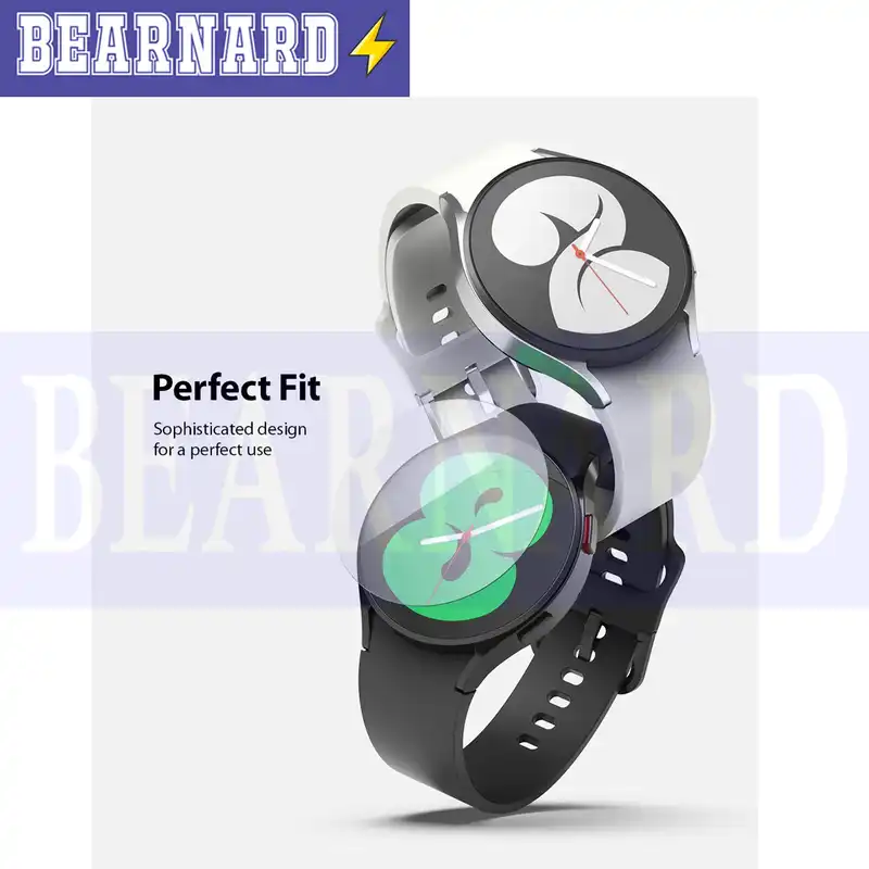 محافظ صفحه نمایش شیشه‌ای برنارد مدل SH-BR مناسب برای ساعت هوشمند سامسونگ Galaxy watch 6 44mm بسته دو عددی