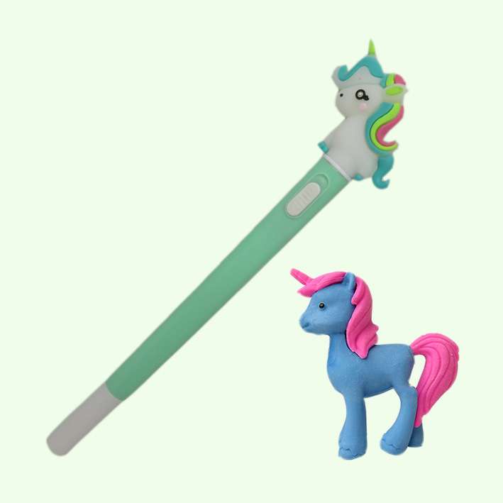 روان نویس مدل اسب تک شاخ کد g1401 به همراه پاک کن