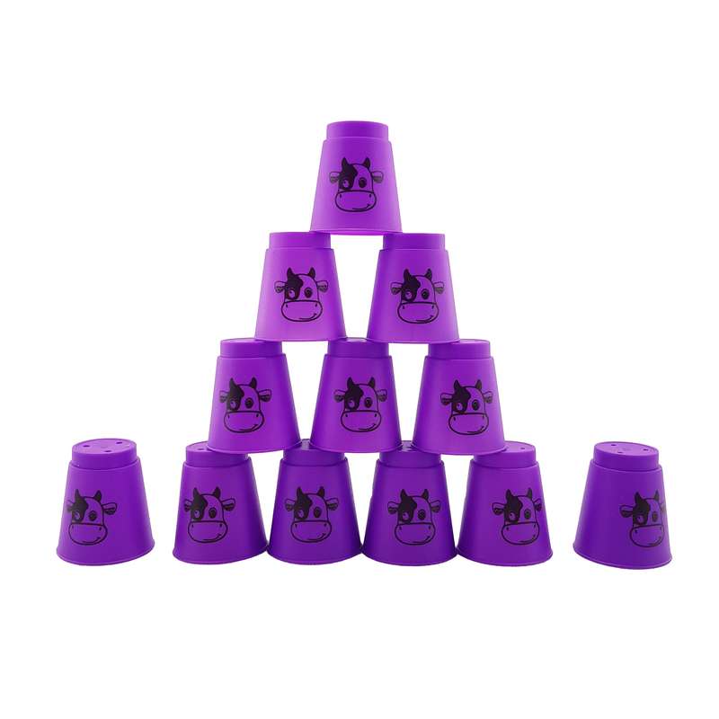 بازی فکری لیوان چینی مدل رپید کاپ کد x3 بسته 12 عددی