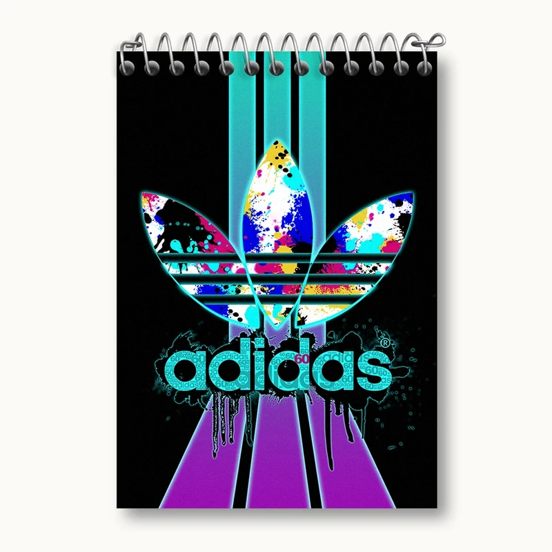 دفتر یادداشت 50 برگ خندالو مدل آدیداس (Adidas) کد 36941