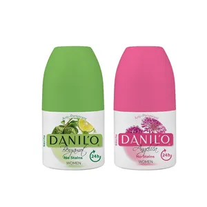 رول ضد تعریق زنانه دنیلو مدل bergamot حجم 50 میلی لیتر به همراه رول ضد تعریق زنانه مدل angelica