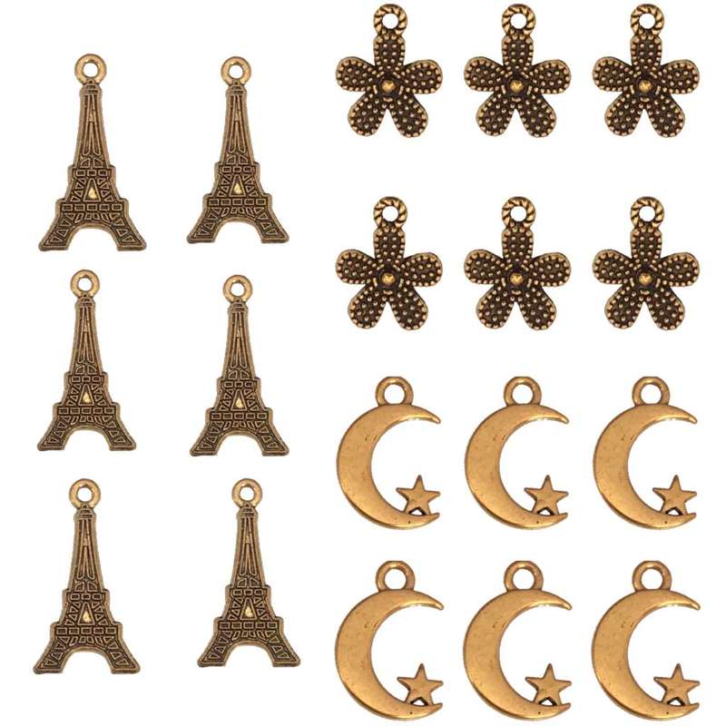 آویز گوشواره کد 104 مجموعه 18 عددی