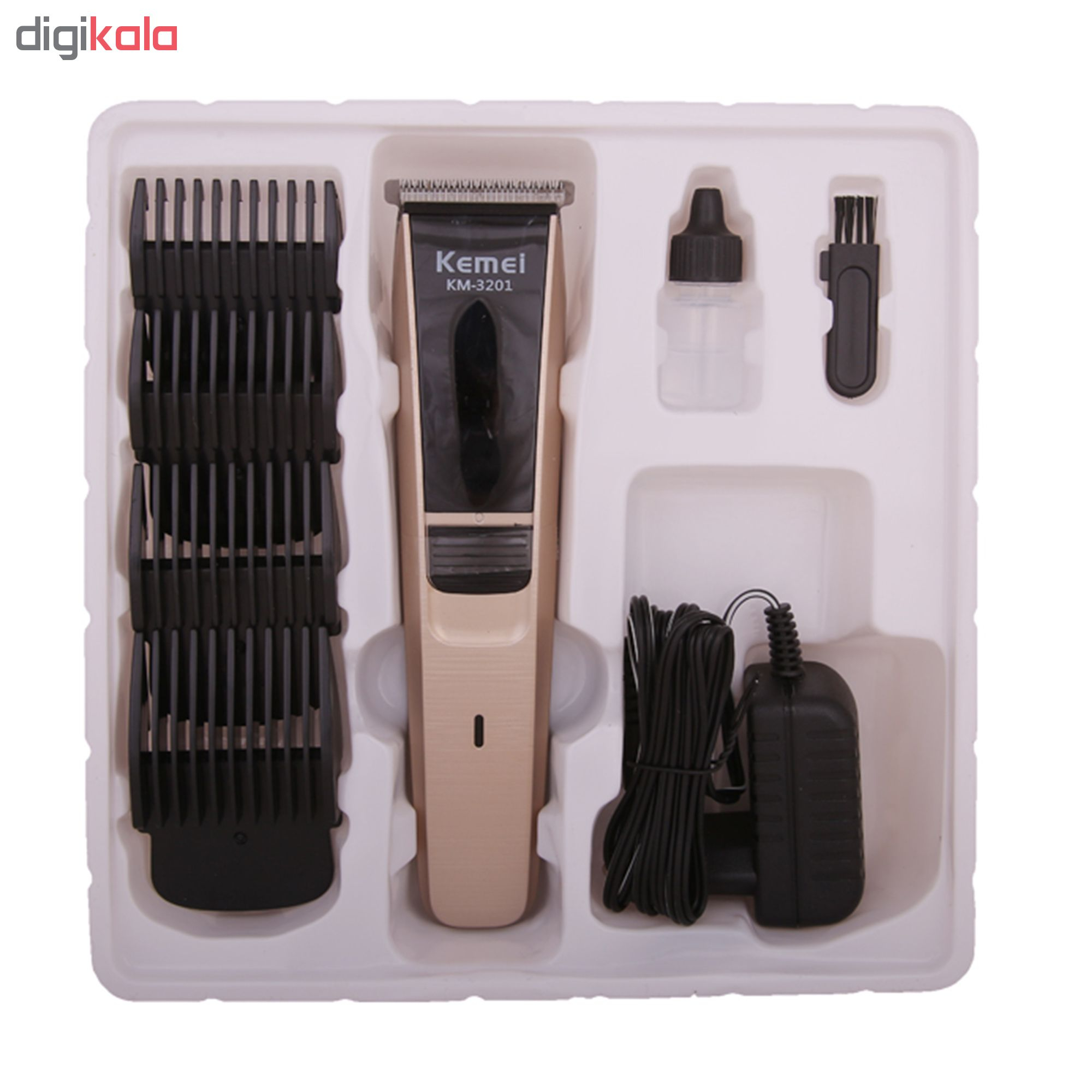 ماشین اصلاح صورت کیمی مدل KM - 3201