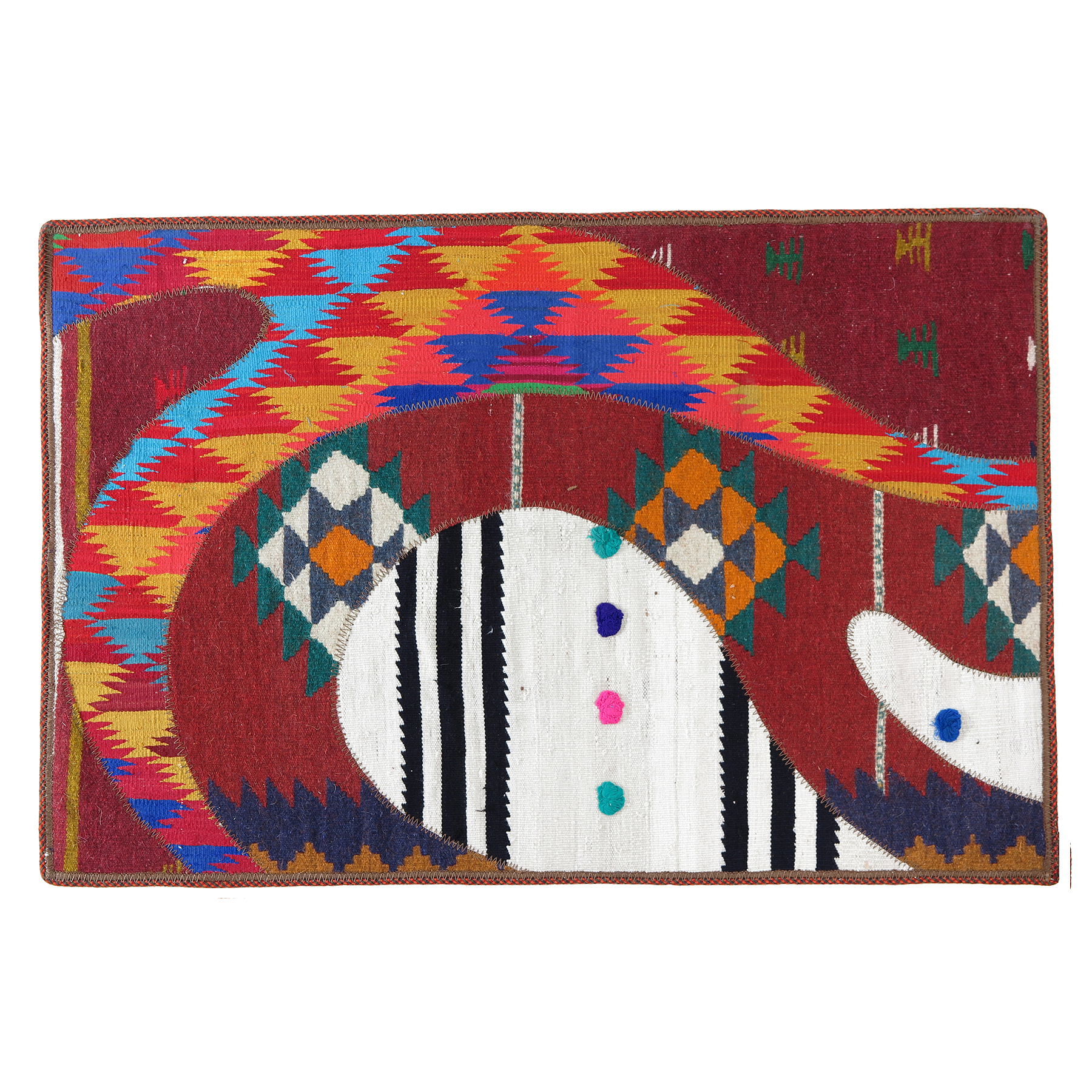 کلاژ گلیم طرح رویا مدل d-309
