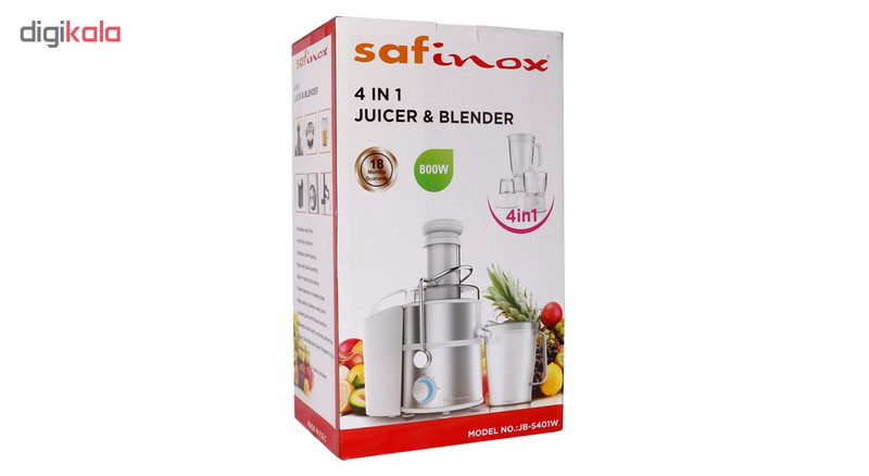 آبمیوه گیری چندکاره سافینوکس مدل JB-S401