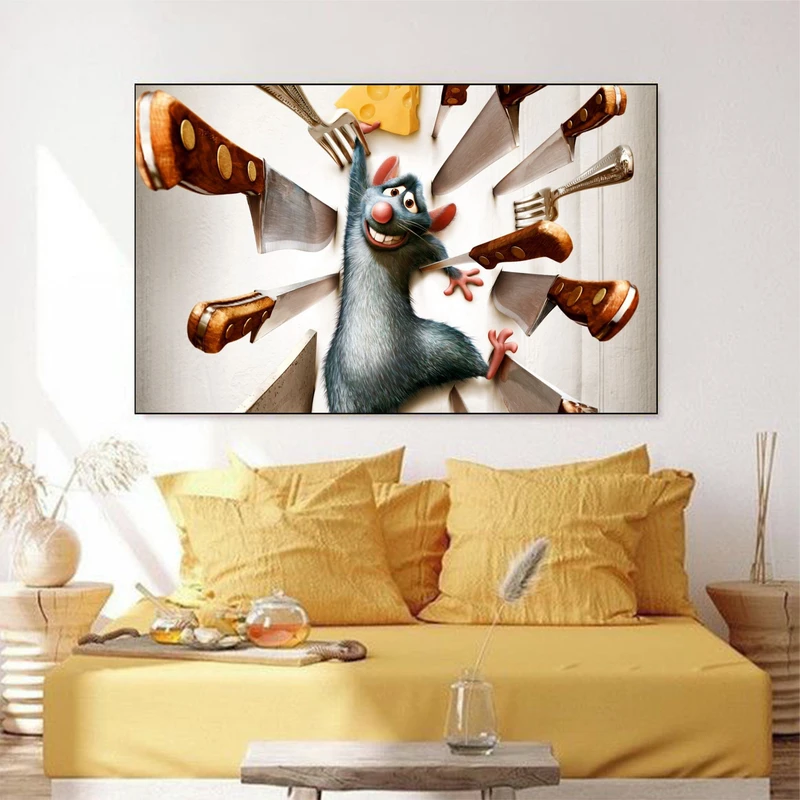 تابلو شاسی مدل موش سر آشپر کد 9853