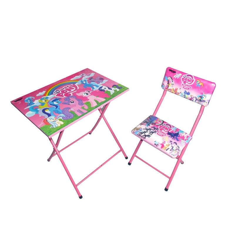 ست میز و صندلی کودک میزیمو مدل پونی کد 251