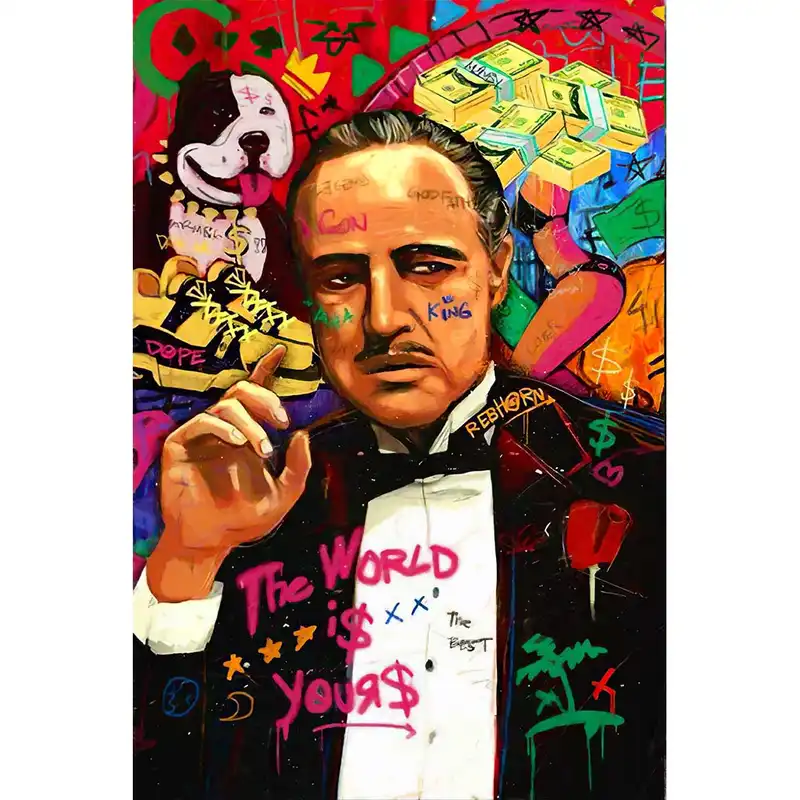 پوستر پارچه ای مدل پدرخواننده کد 001