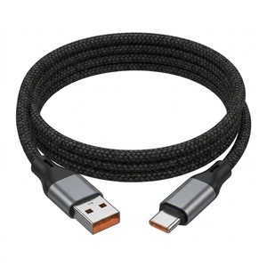 کابل تبدیل usb به usb-c ال او ال مدل fast charge طول 1 متر