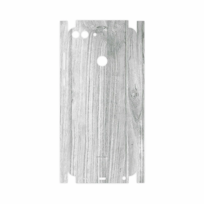 برچسب پوششی ماهوت مدل White Wood-FullSkin مناسب برای گوشی موبایل هوآوی P Smart