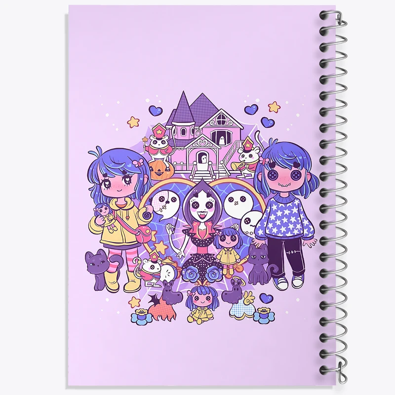 دفتر مشق 100 برگ خندالو طرح دخترانه کد N5601