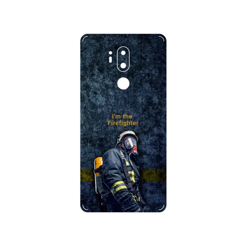 برچسب پوششی ماهوت مدل Firefighter مناسب برای گوشی موبایل ال جی G7 PLUS THINQ