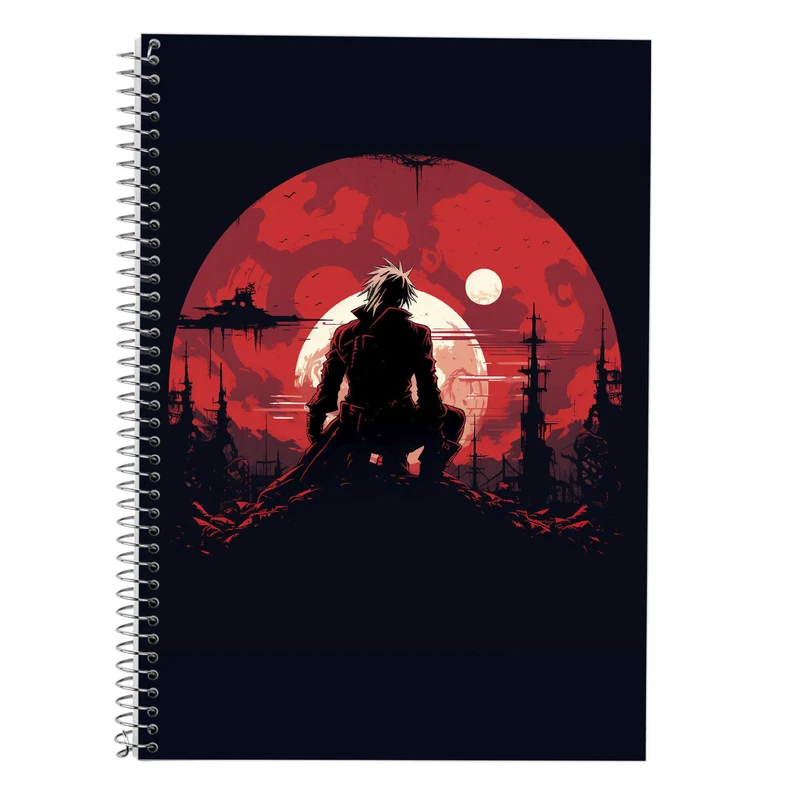 دفتر لغت 50 برگ مدوپد طرح Fullmetal Alchemist کد DF2323