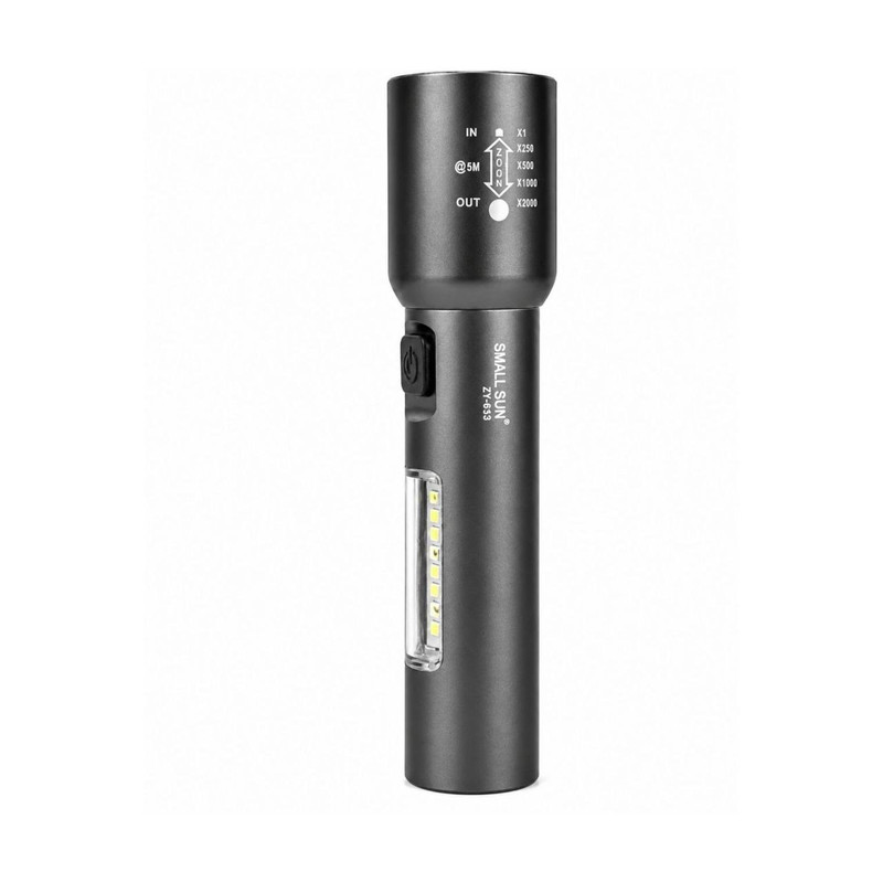 چراغ قوه دستی اسمال سان مدل zy-635 با نور مهتابی