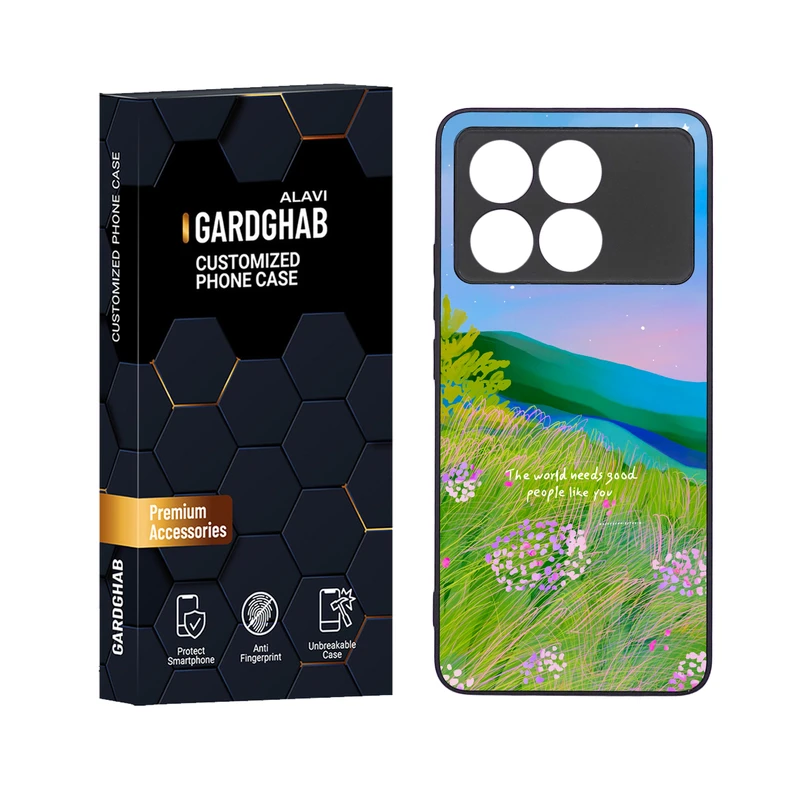 کاور گارد قاب علوی مدل دور ژله ای مناسب برای گوشی موبایل شیائومی Poco X6 Pro