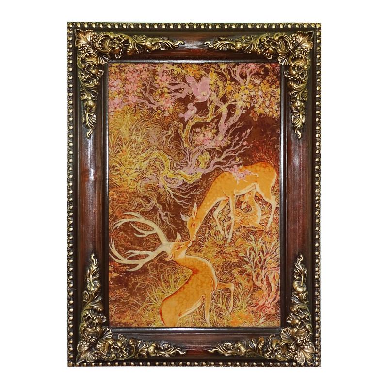 تابلو فرش دستباف مدل مینیاتور کد 3028