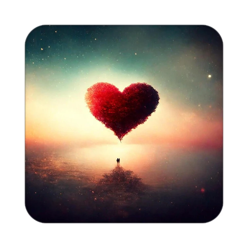 زیر لیوانی کاکتی مدل عاشقانه کد mp14016