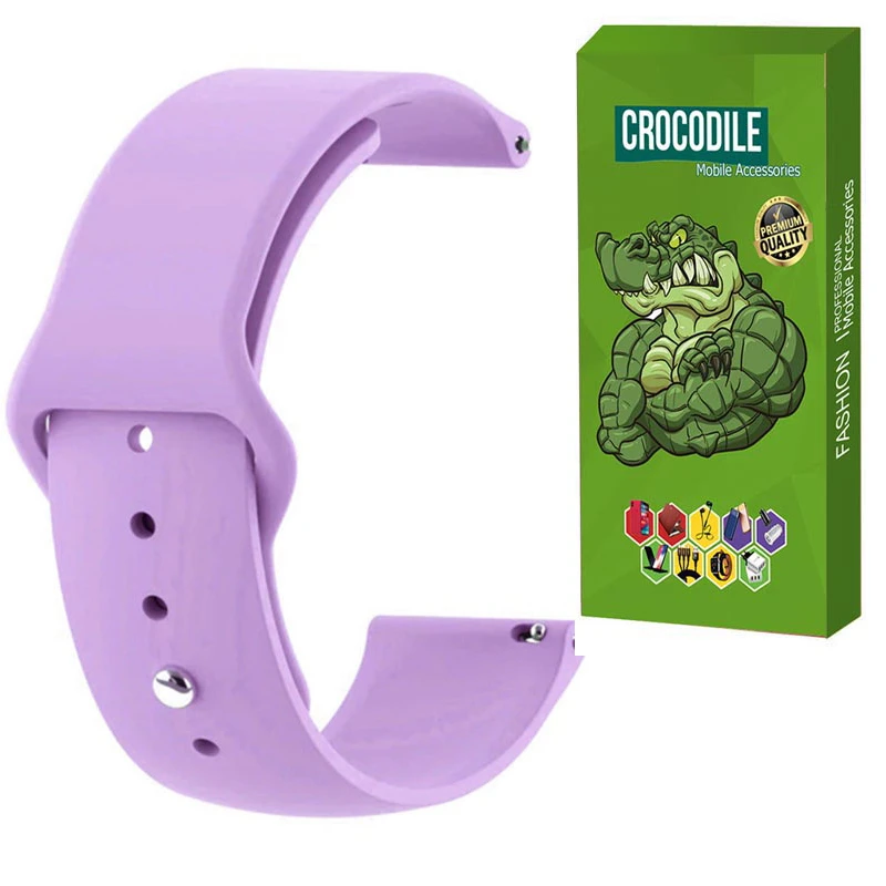 بند کروکودیل مدل Silicon مناسب برای ساعت هوشمند شیائومی Watch Color / Watch Color 2