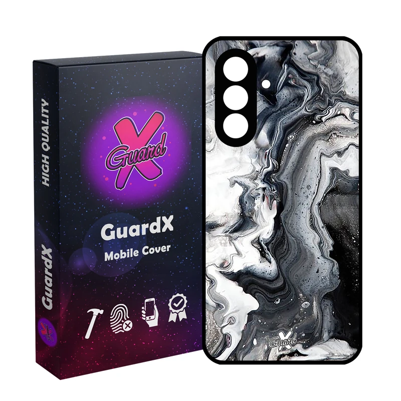 کاور گارد ایکس طرح ماربل مدل 10277 مناسب برای گوشی موبایل سامسونگ Galaxy S24 FE