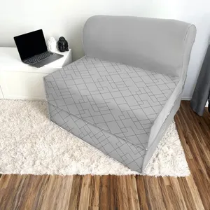 مبل تختخواب شو یک نفره نوپه هوم مدل پترن هندسی E2072