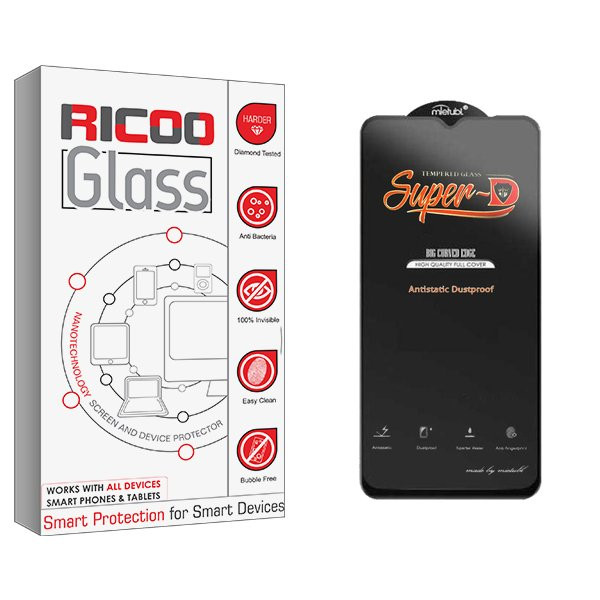 محافظ صفحه نمایش ریکو مدل RiC2 SuperD AntiStatic مناسب برای گوشی موبایل شیائومی Redmi 10 (INDIA) / 10 POWER / 10C / 12C / 11A / POCO C40 / POCO C55