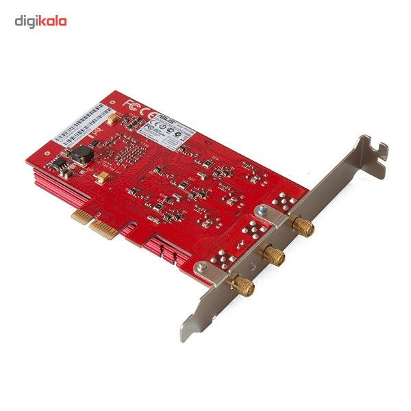 کارت شبکه بیسیم، دو بانده و PCI Express ایسوس مدل PCE-AC68 main 1 13