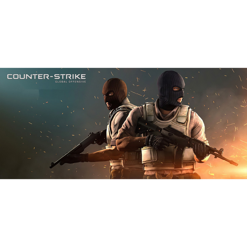 ماوس پد مخصوص بازی مدل Counter-Strike: Global Offensive