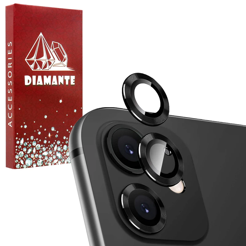 محافظ لنز دوربین فلزی مدل lenjeu مناسب برای گوشی موبایل اپل IPhone 12