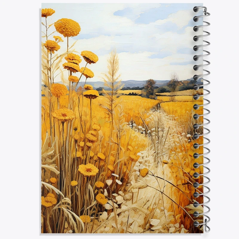 دفتر لیست خرید 50 برگ خندالو طرح منظره کد F461