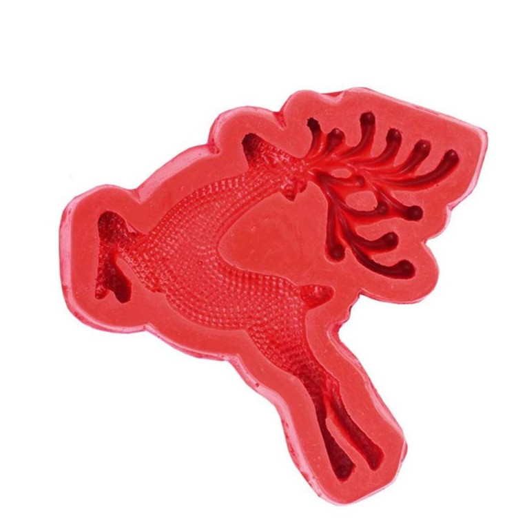 ابزار تزیین فوندانت مدل مالد گوزن 3 بعدی m1353