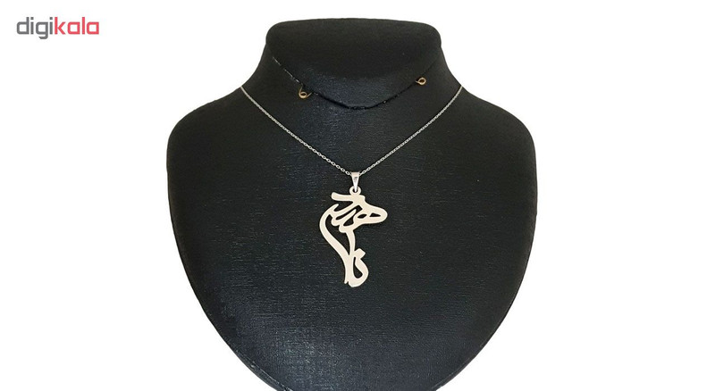 گردنبند نقره طرح ناهید کد Termehsilver 189