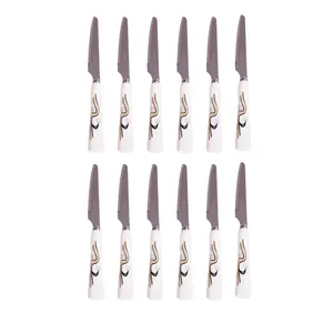 کارد میوه خوری مدل ماربلا کد 02 بسته 12 عددی