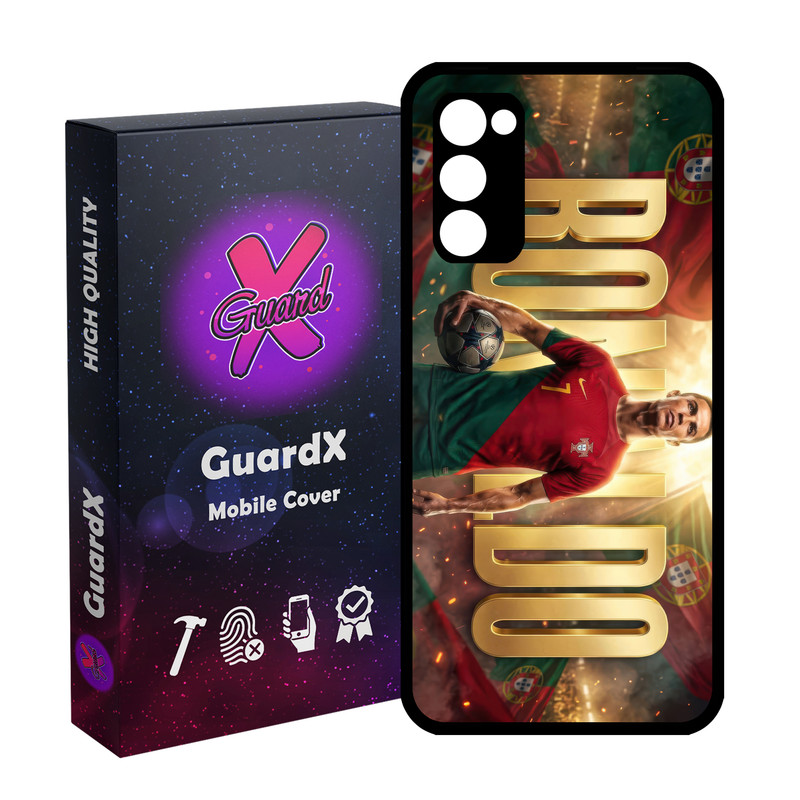 کاور گارد ایکس طرح رونالدو پرتغال مدل 11120 مناسب برای گوشی موبایل سامسونگ Galaxy S20 FE