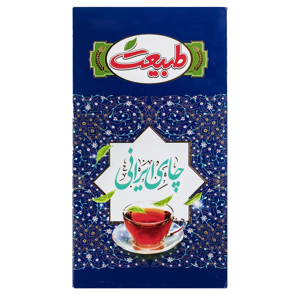 چای سیاه شکسته ممتاز ایرانی طبیعت مقدار 400 گرم