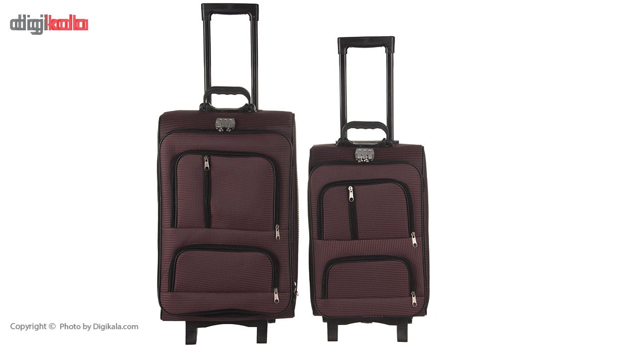 مجموعه دو عددی چمدان مدل Z002