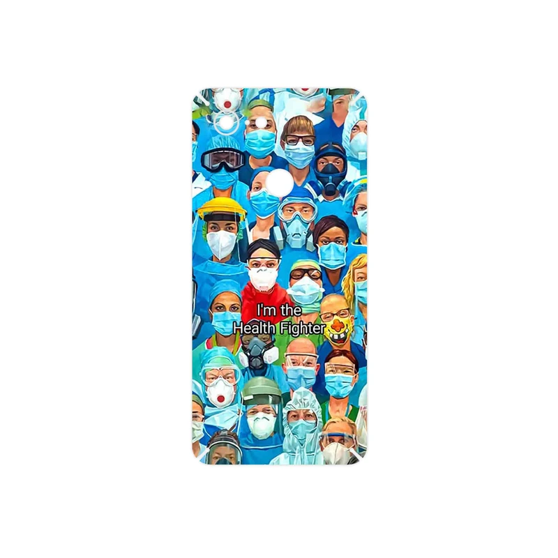 برچسب پوششی ماهوت مدل Nurse مناسب برای گوشی موبایل گوگل Pixel 3