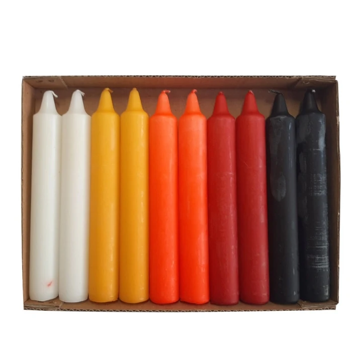 شمع رویا کندل مدل قلمی بسته 10 عددی